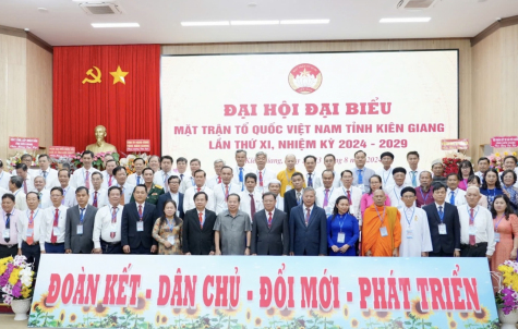 Kết quả Đại hội Mặt trận Tổ quốc Việt Nam tỉnh Kiên Giang lần thứ XI, nhiệm kỳ 2024-2029