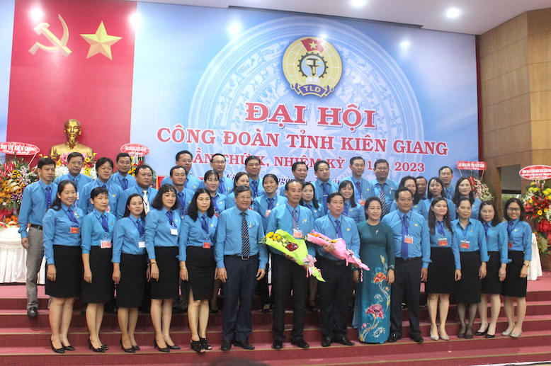 Đại hội Công đoàn tỉnh Kiên Giang lần thứ X, nhiệm kỳ 2018-2023.