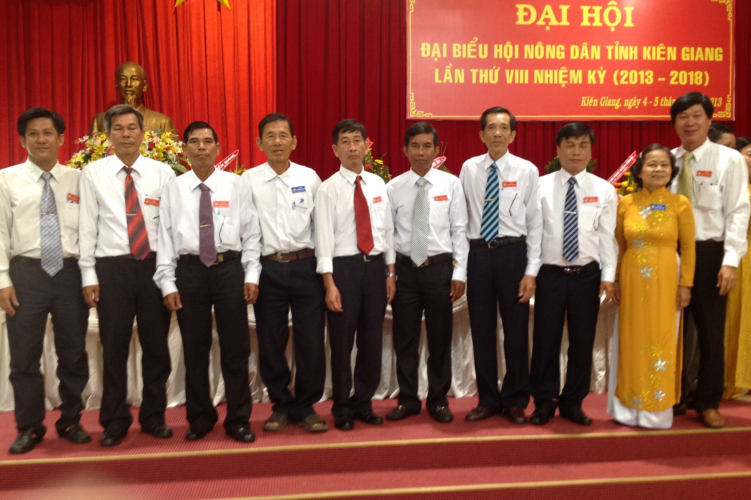 Đại hội đại biểu Hội Nông dân tỉnh Kiên Giang lần thứ VIII, nhiệm kỳ 2013-2018